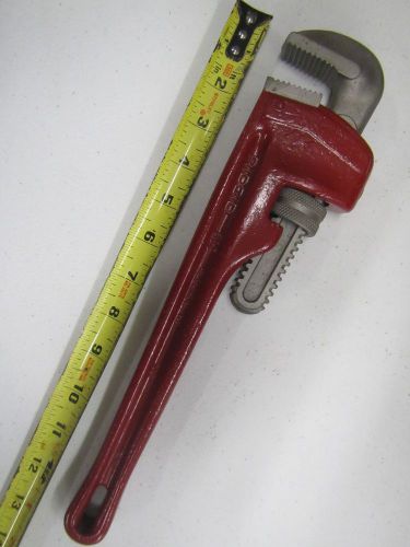 Ridgid 814 aluminum  14&#034; pipe wrench  alloy steel jaws elyria ohio usa for sale