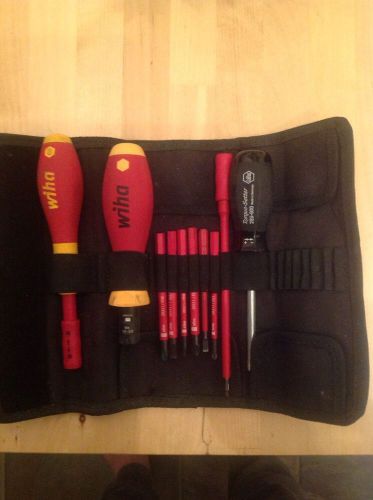Wiha electrical screw driver set for sale
