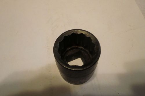 Snap on dh362 3/4 drive 1 1/8 socket 12 point std depth for sale