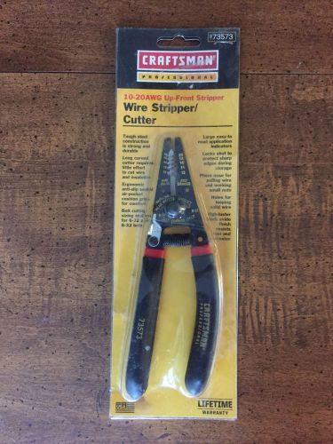 Craftsman wire stripper, cutter for 10-20 awg up-front stripper 973573 for sale