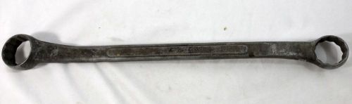 Vintage VLCHEK USA 1 1/2&#034; x 1 7/16&#034; Alloy Steel Box End Wrench : WBH4648 - Tool