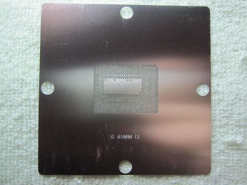 80*80 Intel I 3 I3 CPU BGA Reball Stencil Template
