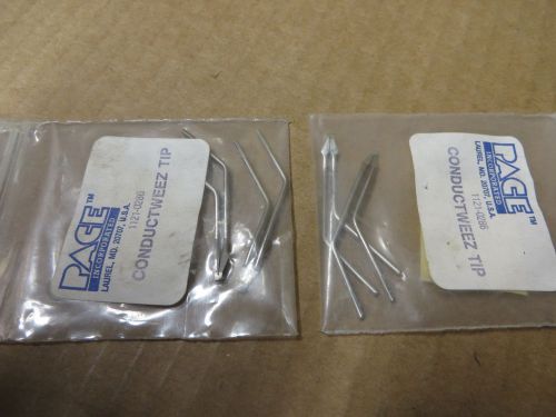 PACE SOLDERING GUN TIP # 1121-0286 a GROUP of 4 TIPS MOC NOS - conductweez tip