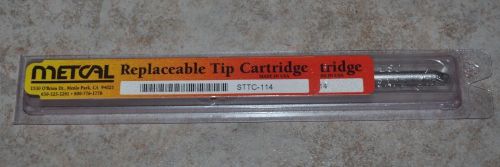 Metcal STA-TEMP Soldering System Replaceable Tip Cartridge Solder Iron STTC-114