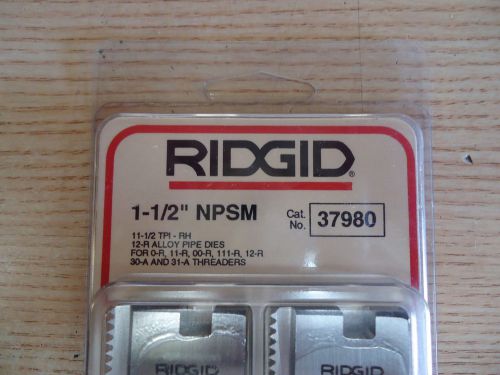 Ridgid # 37980 1-1/2 in. NPSM pipe dies 11-1/2  TPI right hand
