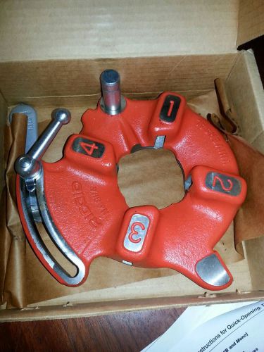 New in box ridgid cat no 97065 quick open dh l/dies no. 811a 1/8 - 2&#034;/3 - 50mm for sale