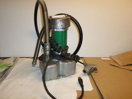 Greenlee 915 Hydraulic Pump