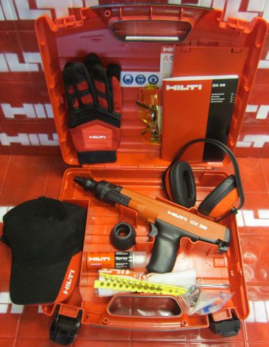 Hilti dx 36,free kit, mint condition, new, hilti case , strong, l@@k, fast ship for sale