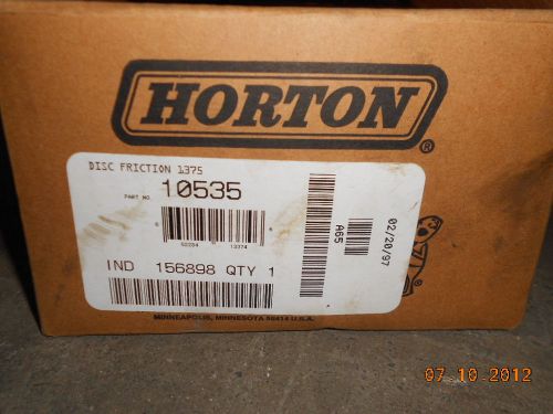 Nib nexen horton disc friction 1375 part no 10535 for sale