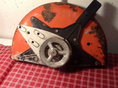Used Stihl Saw Ts 350 12&#034; Blade Guard ,Pully And Handle 4201 700 8103