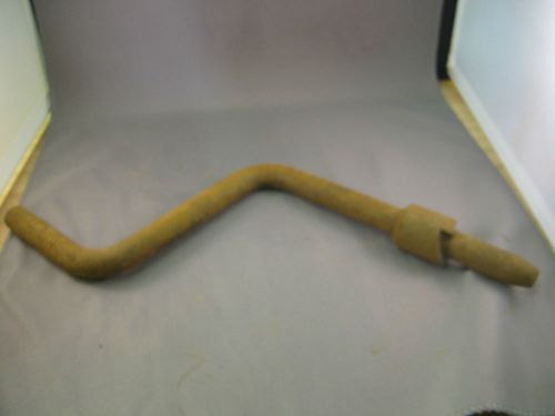 Unknown Make Engine Hand Starting Crank Handle with Three Notches