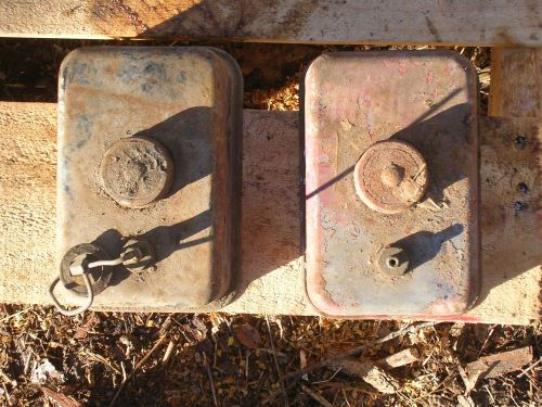 2 Briggs and Stratton gas tanks, Hit Miss