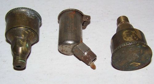 NOS lot Hit &amp; Miss stationary engine grease cup,oiler GITS bros.FREE US shipping