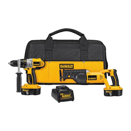 DEWALT DCK251X 18-Volt XRP Hammerdrill/Reciprocating Saw Combo Kit