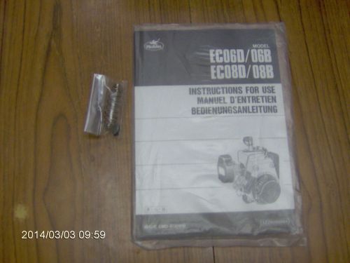 Robin Engine  Model EC06D/06B Model EC08D/08B Instructions for Use