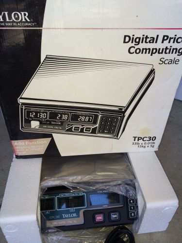 Taylor Digital Price Computer Scale
