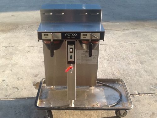 FETCO CBS-52H15 COFFEE BREWER, USED, TESTED, WORKS GREAT, NO RESERVE!!!
