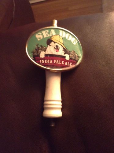 Shipyard Sea Dog India Pale Ale Bar IPA bEER Short TAP HANDLE Brew Pub Draft Ale