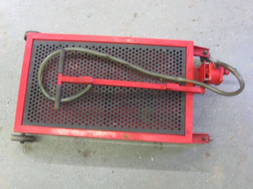 Resturant Commercial hand pump Portable Red Grease Extractor Grease trap