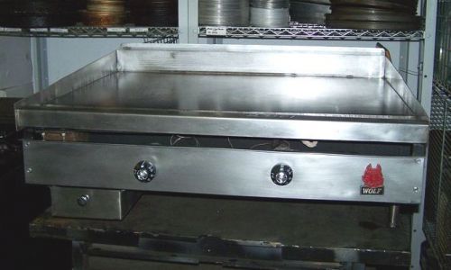 Wolf Counter Top 36 Inch Thermo Grill; LP Gas; Model: RT36C