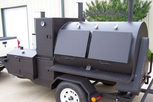 4860 rotisserie bbq grill/smoker/cooker compact catering set by heartland cooker for sale