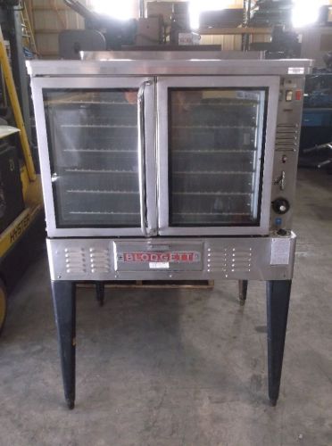 Blodgett fa-100 convection oven natural gas on open stand for sale