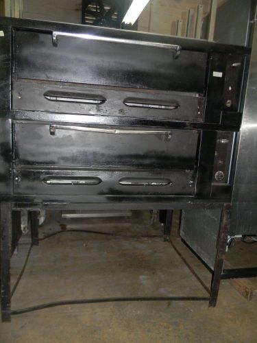 Natural Gas Double Pizza Oven