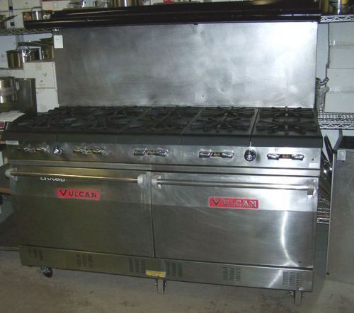 Vulcan 10 burner double oven - model: 60677r for sale