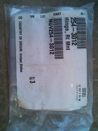 NuVu Hinge, Rt. Mnt (pack of 3) - Part #254-3012