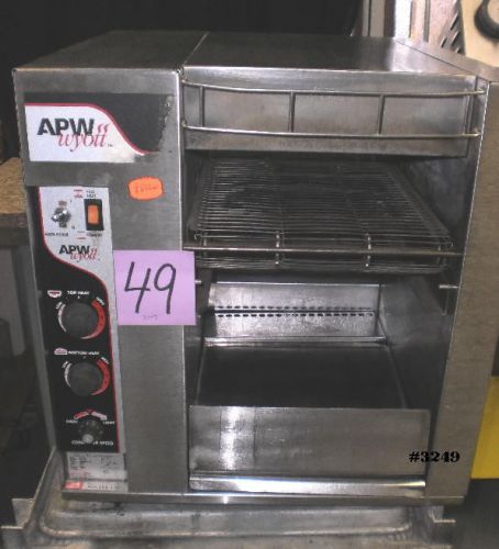 Apw wyott conveyor toaster for sale
