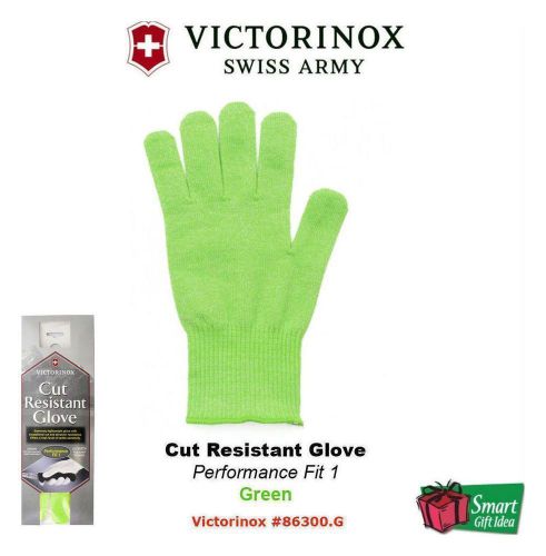 Victorinox SwissArmy Safety Cut Resistant Glove Performance FIT1, Green #86300.G