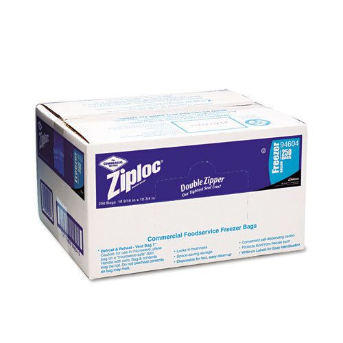 Ziploc double zipper freezer bags - dvo94605 for sale