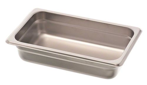 24-gauge stainless steel stack-a-way anti-jam steam table pan 1/4 size 2.2-quart for sale