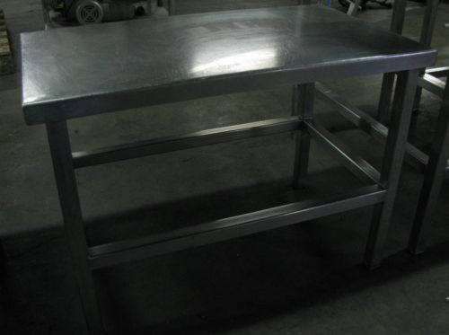 36&#034; L x 21&#034; D x 25.5&#034; T Stainless Steel Work Table
