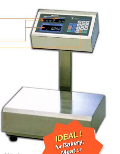 Rice lake digi ds-470ss checkweigher stainless steel  scale 60 x0.0.01 lb, new for sale