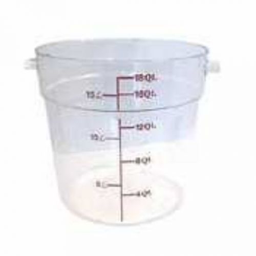 Camwear Round Storage Container  18 Qt.  Withstands Temp. Of -40 To 210 F  Stain
