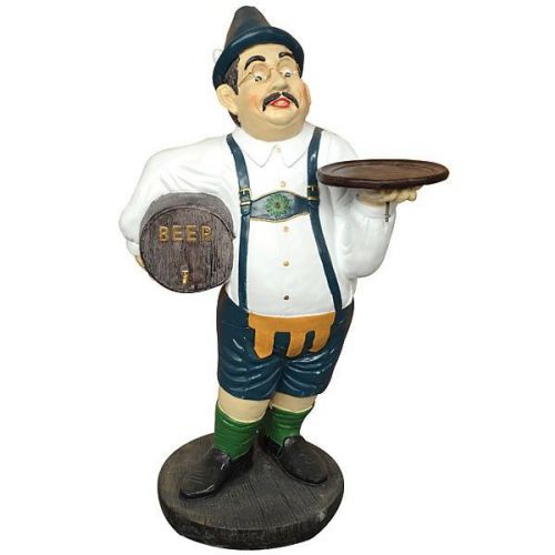 Beer brewer waiter figure bar decor restaurant brewery new free shipping for sale