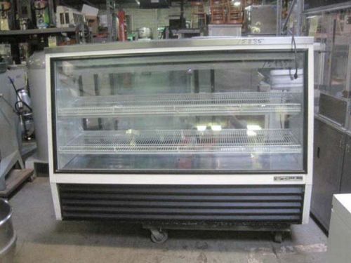 72&#034; true refrigerated single duty deli case  tsid-72-2 for sale