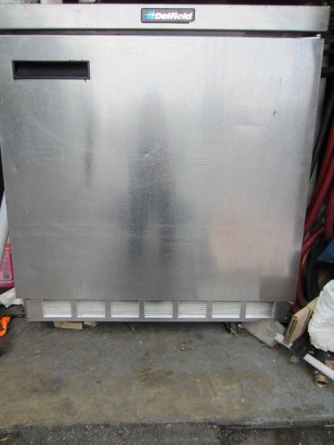 Delfield uc4532n 32&#034; undercounter work top freezer 8.8 cu. ft. for sale