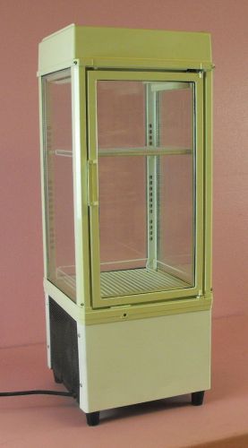 The vendo  company  j refrigerated art deco pastry beverage showcase display for sale