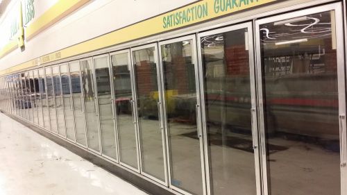FOOD STORE REFRIGERATION RICH IN GLASS DOORS, /  doors only.