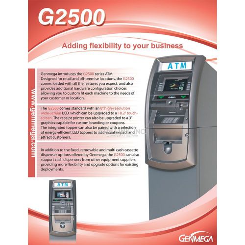 GenMega 2500 ATM NEW!