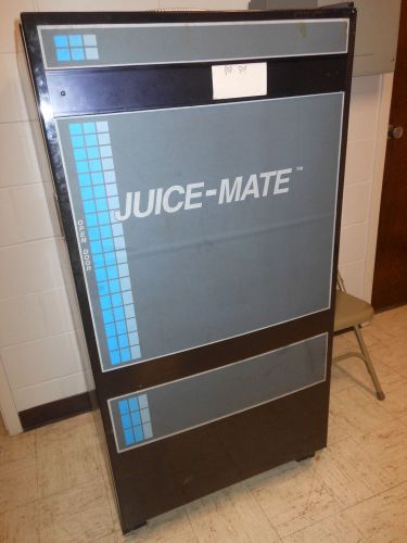 Juice-Mate Pop Soda Vending Machine Winnebago Illinois WORKS and makes $$
