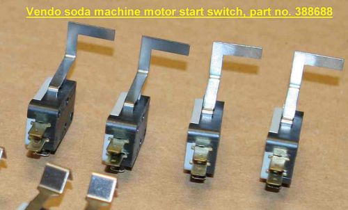 4 new Vendo soda vending machine motor start micro switches for one price 388688
