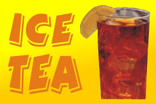 ICE TEA DECAL