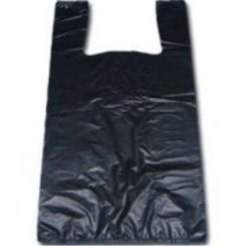 Merchandise t-shirt bags retail sales bag 100ct black new! for sale