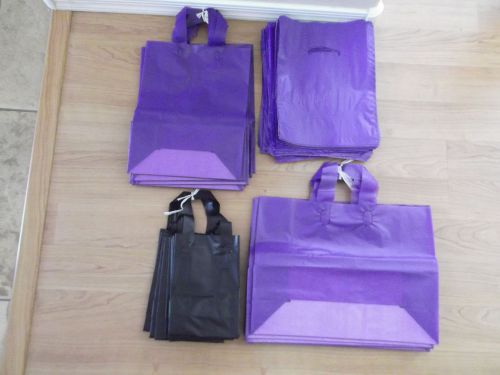 ASSORTED SIZES PLASTIC RETAIL BAGS