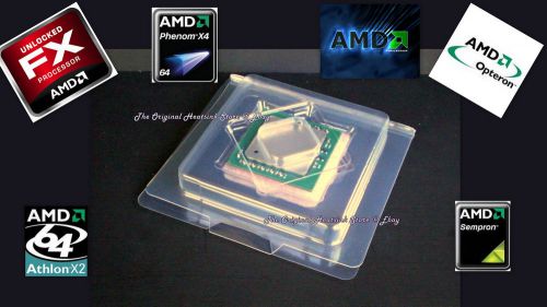 Amd cpu clam shell blister pack fits amd cpu socket  939-940-am2-am3-am2+ new for sale