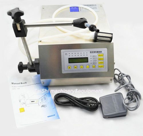 Digital control pump drink water liquid filling machine gfk-160 2-3500ml for sale