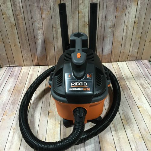 Ridgid WD4070 Portable VAC 4 Gallon Wet/Dry